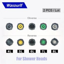 Choice Code WASOURLF 2 PCS Water Saving Device Regulator 4L 6L 8L Aerator Water Controller Reducer Shower Head Shower Hose Bath