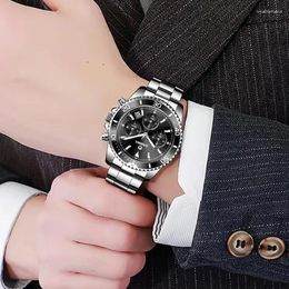 Wristwatches CASIMA Luxury Men Watches Business Top Brand Man Wristwatch Stainless Steel Strap Classic Waterproof Quartz Men's