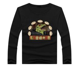 Men039s TShirts Dorohedoro Hungry Bug Gyoza Long Sleeve Oversized T Shirt For Men Anime Gothic Cotton Tshirt Casual Tops Men9193923