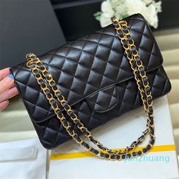 Designer -Shoulder Designer Women Handbag Caviar Flap Bag 10A Mirror Quality Designer Bag Crossbody Chain Bag With Box