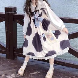 Women's Blouses Lolita Inner Wear JK White Shirt Women Clothing Spring Student Girl Doll Neck Soft Top Long Sleeve Loose