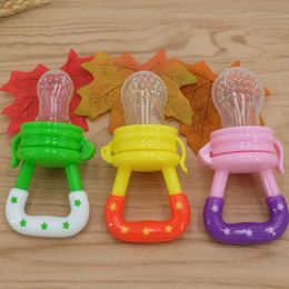 Pacifier Safety Silicone Toddlers Teether Vegetable Fruit Teething Toy Ring Chewable Soother Baby Bottle Cartoon Chupeta L2405