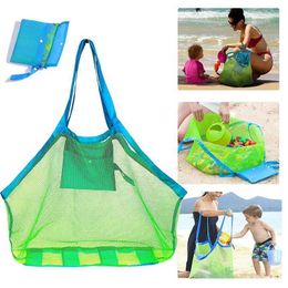 Sand Play Water Fun Sand Play Water Fun Childrens beach foldable mesh bag childrens bathroom toy storage bag swimming beach bag WX5.22