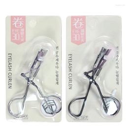 Nail Art Kits Eye Lashes Tool Stainless Steel Eyelash Curler Applicator Black And Silver