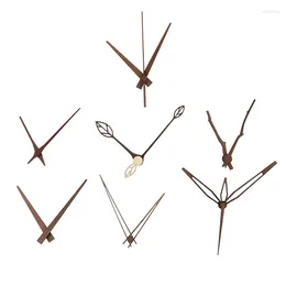 Wall Clocks 1PC Japanese Wooden Pointers DIY Clock Hands 10-14 Inch Needle Quartz Replace Parts Large Watch Movements