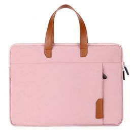 Fashion Female Handbag Briefcase Laptop Protective Cover For Macbook Air 13 Case For 13 14 15 15.6Inch Laptop Bag 240524