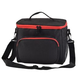 Storage Bags Lunch Bag Leakproof Reusable Insulated Durable Cooler Office Picnic Beach Box With Adjustable Shoulder Strap7022174