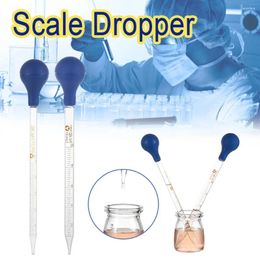 Rubber Head Glass Dropper Pipettes Lab Scale Laboratory 5/10ml