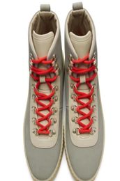 Designer mens designer shoe Air 1 Man Shoes FOG Boots Light Bone Black Sail men boots1439862
