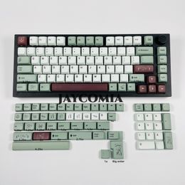 XDA Misty 141 Keys PBT Dye Sub Keycaps ISO Enter Custom DIY Keycap For Mx Switch Gaming Mechanical Keyboard Anne Pro 2 Keyboard