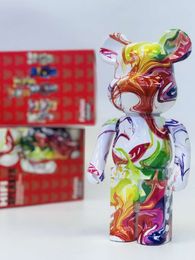 2022 New Mini Painted Graffiti Bluetooth Speaker Creative Cartoon Ornament Birthday Gif Home Decorative Figurines