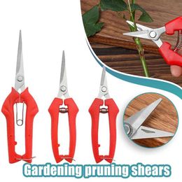 Other Garden Tools Stainless Steel Garden Trimmer Potted Tree Branches Fruit Picking Scissors Orchard Farm Horticultural Tools S2452511