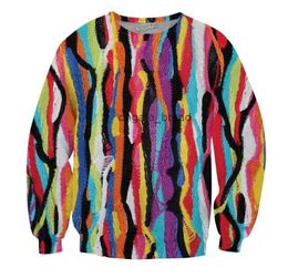Autumn Crewneck Sweatshirt Hip-Hop Sweats Colourful Fashion Clothing Women Men Tops Casual Jumper Sweatshirts Size S-5XL