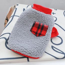 Dog Apparel Small Sweaters Soft Fleece Warm Puppy Vest Jacket Pullover Cat Cold Weather Pet Clothes Chihuahua Yorkie Outfit
