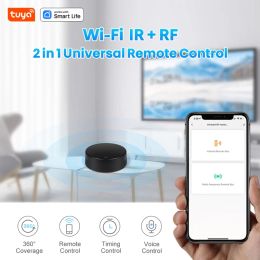 Tuya Smart Home WiFi IR RF 433Mhz Remote Control Universal Remotes Smart Universal Infrared Work with Alexa Google Home