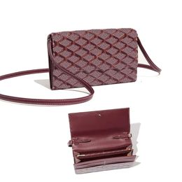 Goyarrd Wallet Bag Mini Crossbody Bag Shoulder Bag Designer Wallet Long Walletcard Holder Bag Luxury Women Key Pouch MATIGNON Key Wallet Leather Purse 117