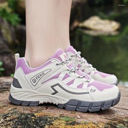 Casual Shoes Fashion Lightweight Couple Leisure Sports Breathable Wear Resistant Women's Outdoor Walking Climbing