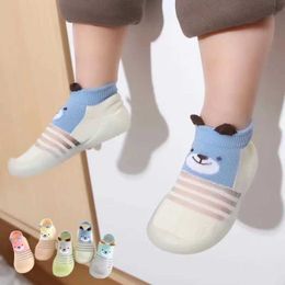 VMNX First Walkers baby shoes Colour matching cute baby shoes soft soled childrens floor socks the first step shoes d240527