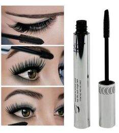 Mascara Fibre Lashes Mascaras Cosmetics Mascara Black Double Mascara Set Makeup Lash Eyelash Waterproof Whole 0041MU5268565