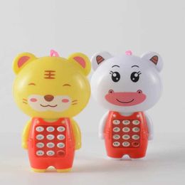 Toy Phones Electronic toys colorful music baby top interactive music mini toys childrens mobile phones entertainment cartoon toys best-selling S2452433 S2452433