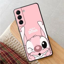 Love Stitch Angel Phone Case for Redmi Note 12 11 10 Pro 9 8 7 8T For redmi 12C 10C 10 9A 9C 9 K40 Silicone Cover