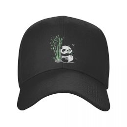 Personalised Panda Bear Baseball Cap Women Men Breathable Dad Hat Outdoor