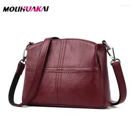 Shoulder Bags 2024 Ladies Casual Solid Color PU Leather Handbag Compact And Exquisite Messenger Bag Fashion Trend Pack