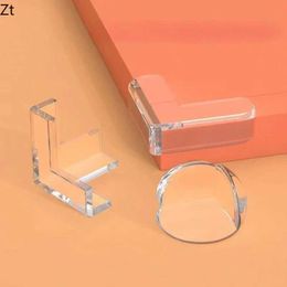 Corner Edge Cushions Silicone baby safety table corner anti-collision transparent rubber furniture corner edge table cushion protector d240525