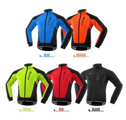 Men Cycling Jacket Waterproof Windproof Thermal Fleece Bike Jersey MTB Bicycle Riding Running Autumn Winter Jacket Coat4093588