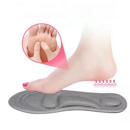 4D Memory Foam Insoles for Shoes Sole Breathable Massage Shoes Pad Sports Running Shoe Inserts for Woman Men Feet Orthopaedic