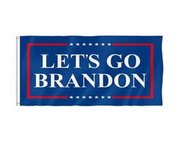 Lets Go Brandon 3x5ft Flags Outdoor Indoor Banners 100D Polyester High Quality Vivid Colour With Two Brass Grommets7066553