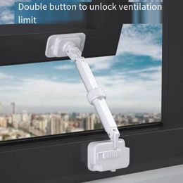 Children Security Protection Locks Window Lock ABS Child Safety Stopper Falling Prevention Limiter Care for Baby 240524