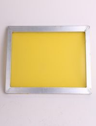 Aluminium 43x31cm Screen Printing Frame Stretched With White 120T Silk Print Polyester Yellow Mesh for Printed Circuit Board 512 V1560699