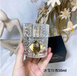 Hot Kilian Brand ROSES ON ICE Perfume ANGELS' SHARE Perfumes Good Girl Gone Gad For Women Men EAU DE PARFUM Spray Parfum Long Lasting Time High Fragrance 50ml