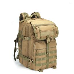 Backpack Outdoor Sport 50L Military Army Tactical Training Riding Hiking Camping Travel Rucksack Trekking Molle Bag Pack