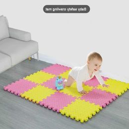 Play Mats 9pcs/lot Baby Puzzle Mat Play Mat Kids Tiles Rugs Floor Tiles Toys Carpet EVA Foam Soft Carpet Climbing Pad 30*30cm 8TE2
