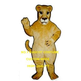 Realistic Lioness mascot costume high quality Customised female lion theme anime costumes fursuit carnival fancy 2780 Mascot Costumes