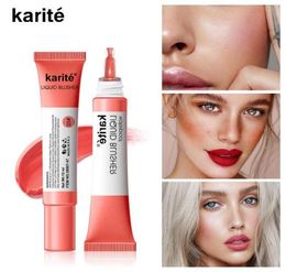 Blush 4 Colors 15ml Liquid Makeup Face Make Up Professional Natural Cheek Blusher Long Lasting Cosmetic Tools Base TSLM15859072