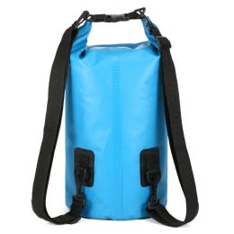 15L Waterproof PVC Bag Sealing Device With Phone Case Swimming Backpack Trekking Dry Bag Roll Top Dry Sack For Boating Fishing