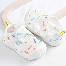 First Walkers 1-4T baby sandals summer breathable air mesh unisex childrens casual shoes non slip soft sole baby lightweight shoes d240525