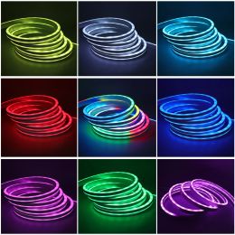 5V WS2812B RGB Neon Light Individually Addressable Pixel Light 5050 60Leds/m Full Color LED Strip IP67 Waterproof Ribbon Tape