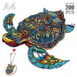 Butterfly 3D Wooden Puzzle Adult Kids Jigsaw Puzzles Animal Puzzles Boutique Gift Box Packaging Children Christmas Gifts Toys