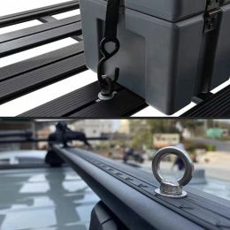 ALWAYSME Car Rope Rings For Car Roof Rack Carrier Basket