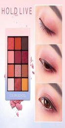HOLD LIVE 12 Full Colors Matte Eye Shadow Palette Pigment Glitter Eyeshadow Palettes Nude Shadows Cosmetics Korean Makeup Eyes3476316