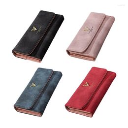 Wallets PU Leather S Long Wallet Card Holder Business Gift Change Pocket For Women Coin Purse Money Bag Handbags