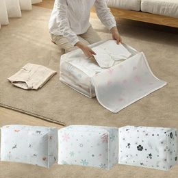Storage Bags Foldable Folding Organizer Bag For Clothes Quilt Blanket Pillow Luggage Breathable Closet