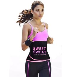 Waist trainer Slimming Belt waist shaper Tummy Control sweet sweat Belt Modelling strap body shaper Women sports fitness belt5279622