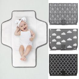 Baby Portable Foldable Washable Compact Travel Nappy Diaper Changing Mat Waterproof Floor Change Play Mat