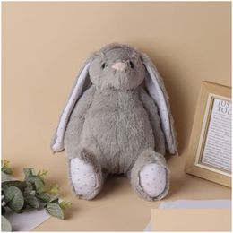 Other Festive Party Supplies Sublimation Easter Bunny P Long Ears Bunnies Doll With Dots 30Cm Pink Grey Blue White Rabbite Dolls Fo Ot4M9