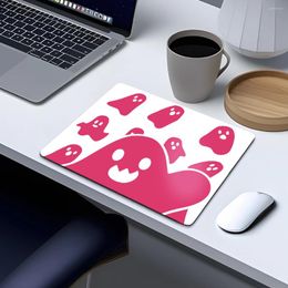 Table Cloth 24 20cm Pink Ghost Pattern Series Mouse Pad Rubber Decorative Computer Game Office Small Non Slip 2024